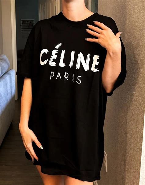 celine tshirt heren|dhgate Celine shirt.